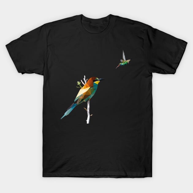 Bird T-Shirt by difrats